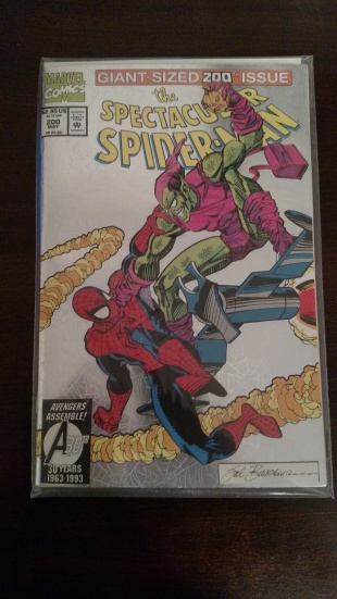 The spectacular spiderman comic